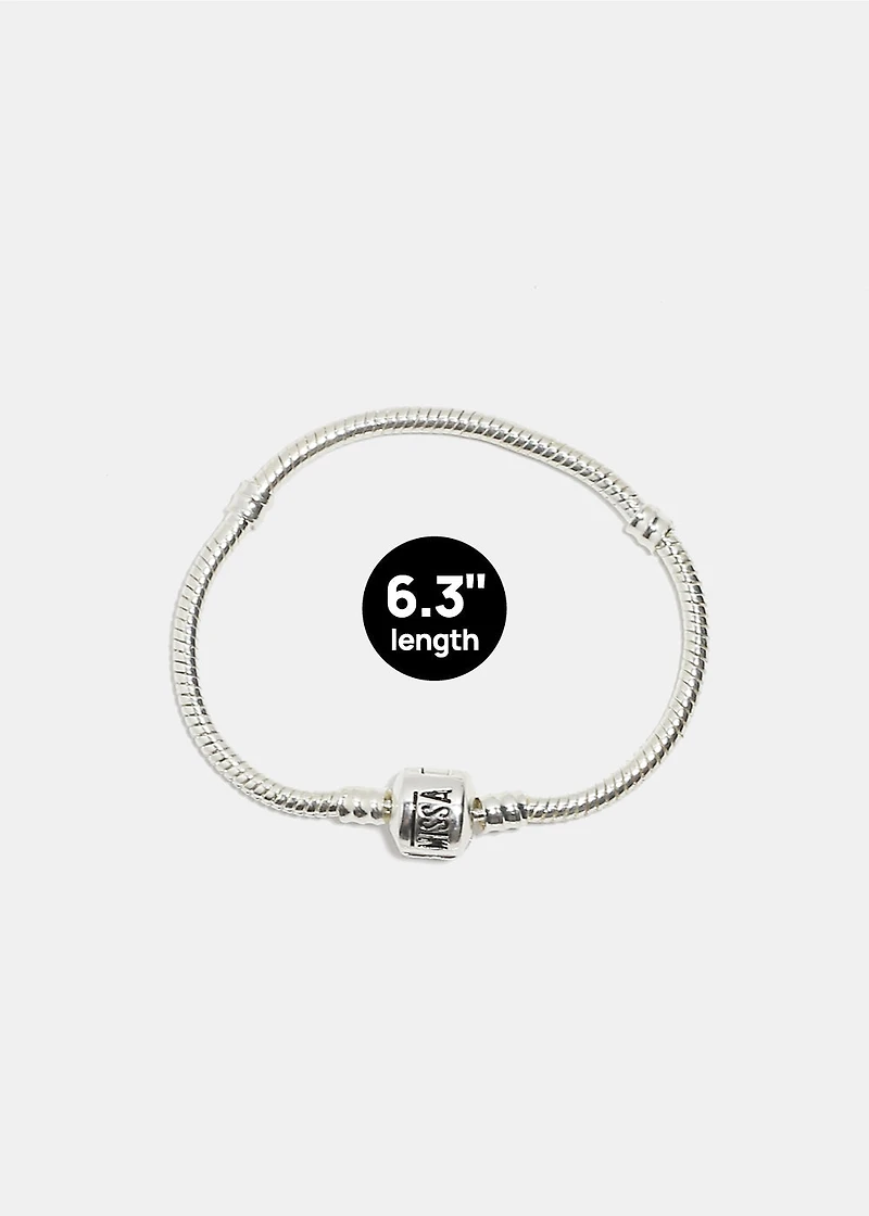 Miss A Bead Charm Bracelet - Logo