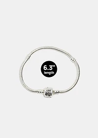 Miss A Bead Charm Bracelet - Logo
