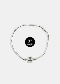 Miss A Bead Charm Bracelet - Logo