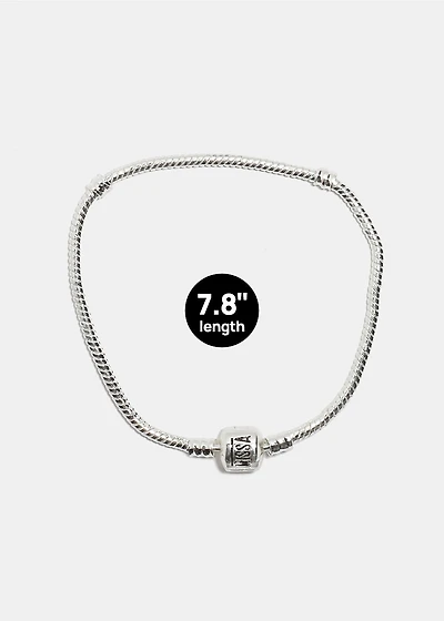 Miss A Bead Charm Bracelet - Logo