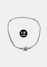 Miss A Bead Charm Bracelet - Logo