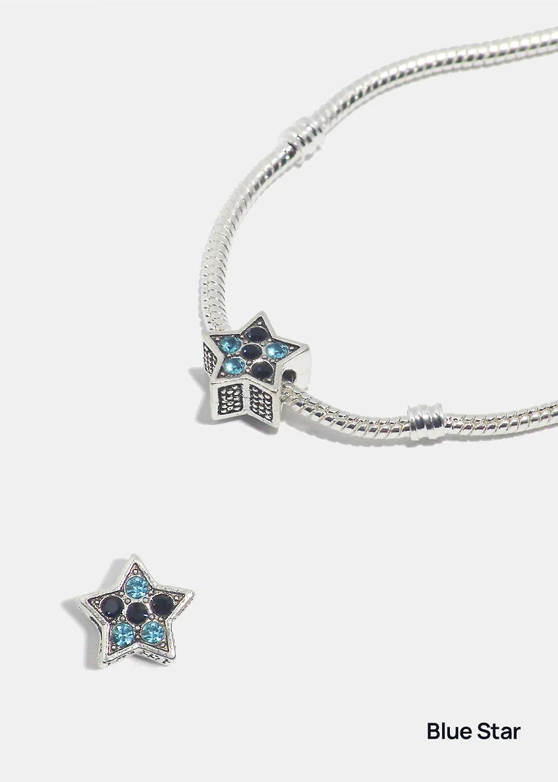 Miss A Bead Charm - Moon and Stars