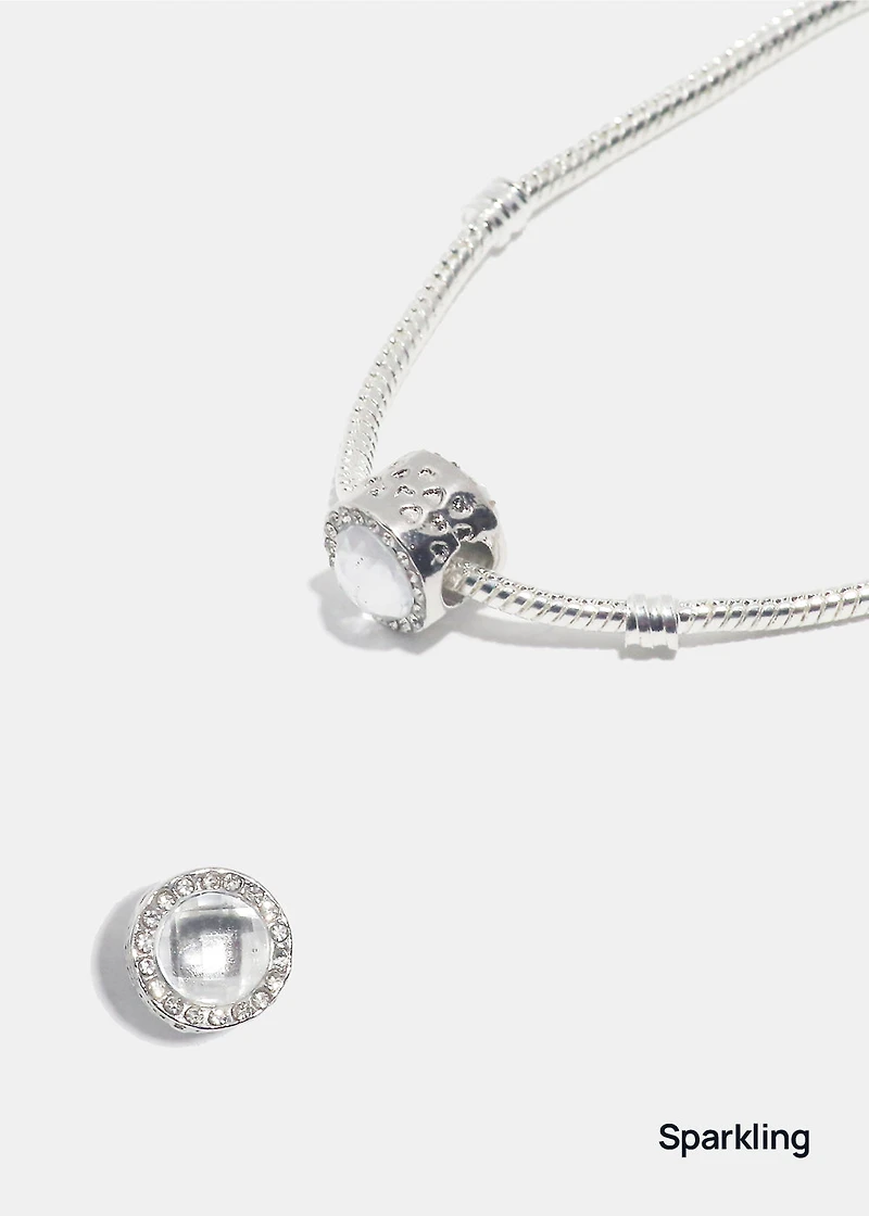 Miss A Bead Charm - Moon and Stars