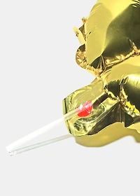 Official Key Items Party Balloons- Silver Numbers