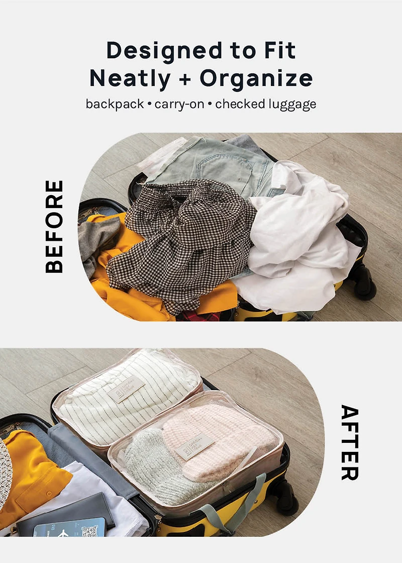 Official Key Items Travel Packing Cube- Small