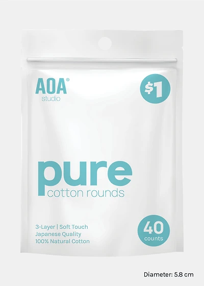 AOA Pure Cotton Rounds