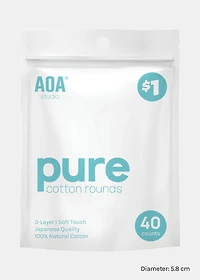 AOA Pure Cotton Rounds