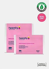 Organic Cotton Pads- Large
