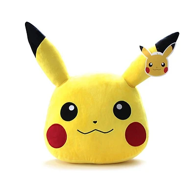 Pokemon NURI Face 16" Cushion Pikachu