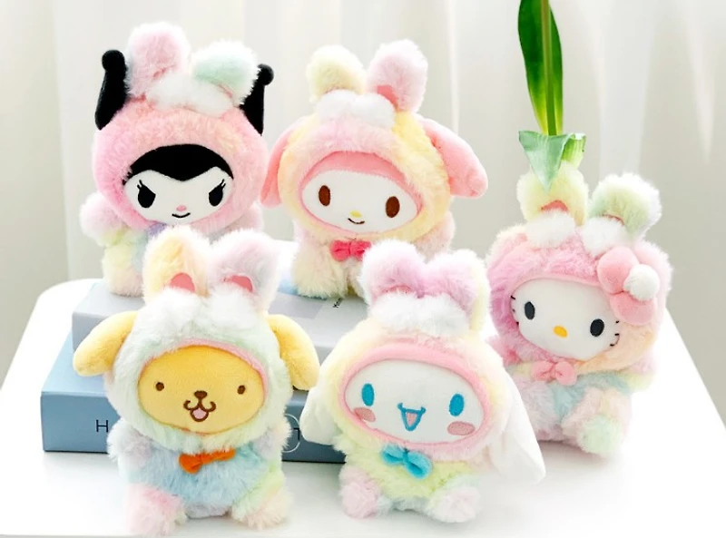 Sanrio Rainbow 5" Clip Kuromi