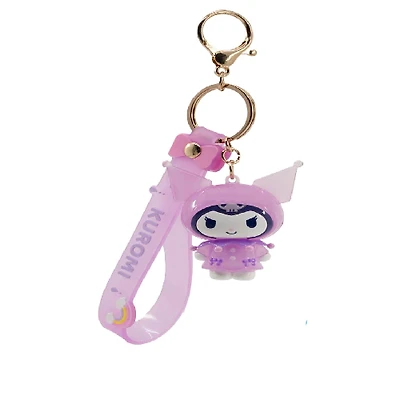 Sanrio Raincoat Kuromi Keychain