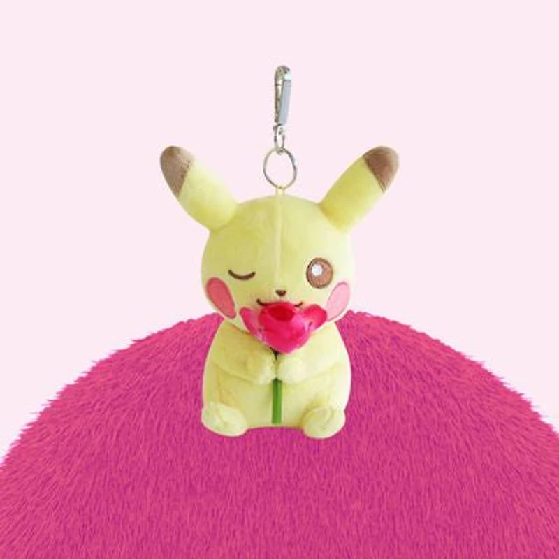 Pokemon Flower 5" Keyring Pikachu