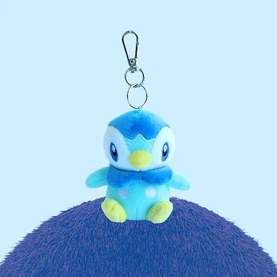 Pokemon Plush Keyring 3" Piplup