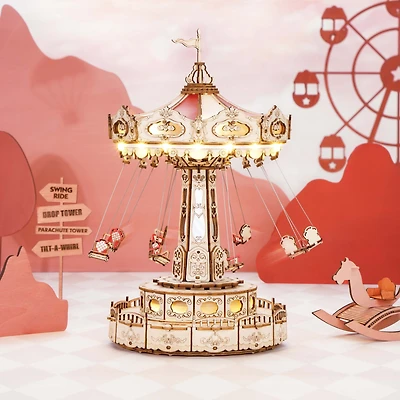 ROKR Magic Amusement Park EA02 Swing Ride