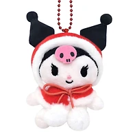 Sanrio Red Winter Cape 3" Keyring Kuromi