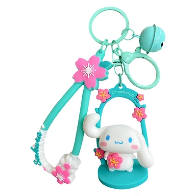 Sanrio Swing Pendant Cinnamoroll Keychain