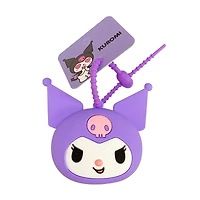 Sanrio Coin Pouch Kuromi Purple Keychain