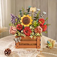 Rolife Rowood Flower Series TW02H Wooden Bloom Box