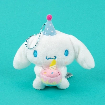 Sanrio Birthday Cake 3" Keyring Cinnamoroll