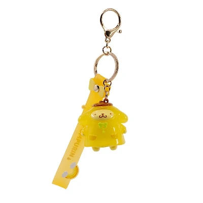 Sanrio Raincoat Pompompurin Keychain
