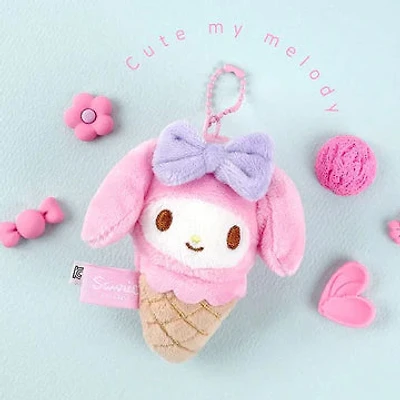 Sanrio Ice Cream 3" Keyring My Melody