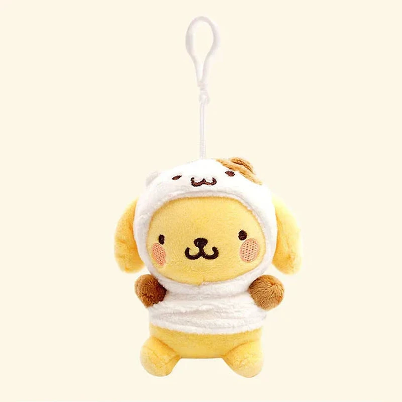 Sanrio Animal Costume 5" Clip Pompompurin