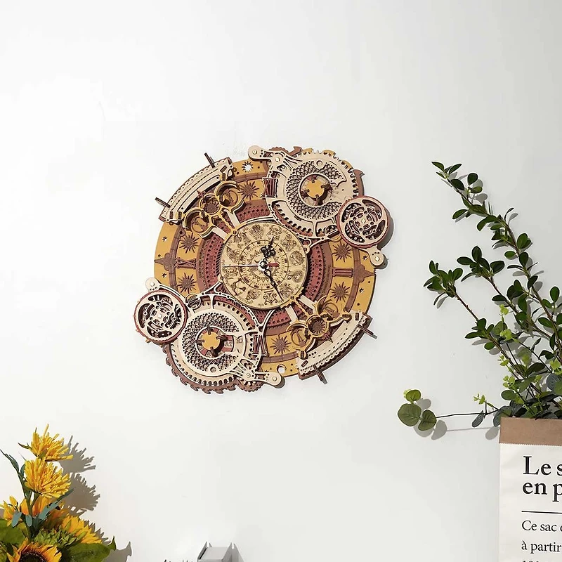 ROKR Time Art LC601 Zodiac Wall Clock