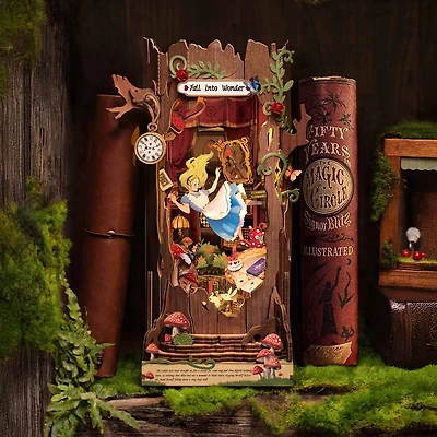 Rolife DIY House Book Nook Series TGB12 Alice Adventure