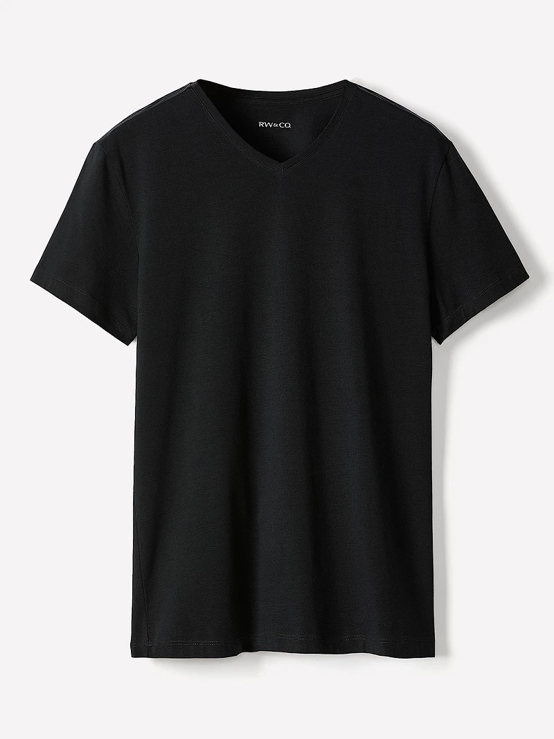 Supima Cotton (R) V-Neck T-shirt