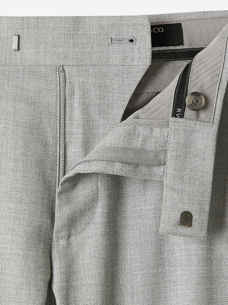 Essential Slim  Fit Light Grey Suit Pant