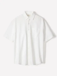 Short-Sleeve Linen Shirt