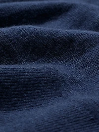 Long-Sleeve Off-the-Shoulder Merino-Wool Sweater