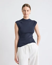 Extended-Sleeve Crew-Neck Tee