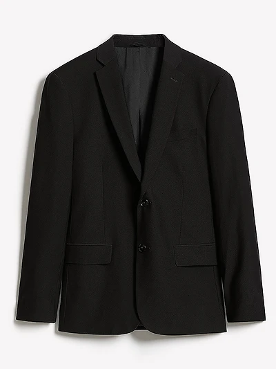 Regular Fit Essential Black Blazer
