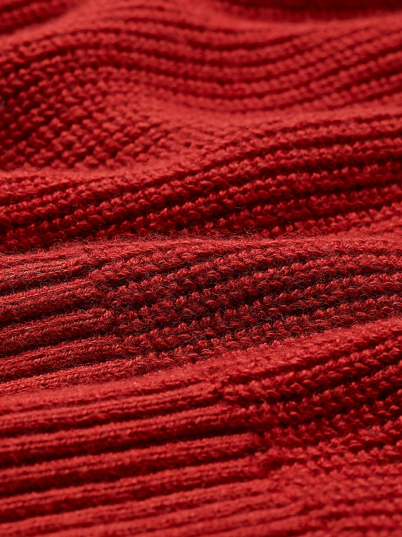 Cashmere-Blend Long-Sleeve Crew-Neck Sweater