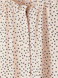 Sleeveless Buttoned-Down Blouse