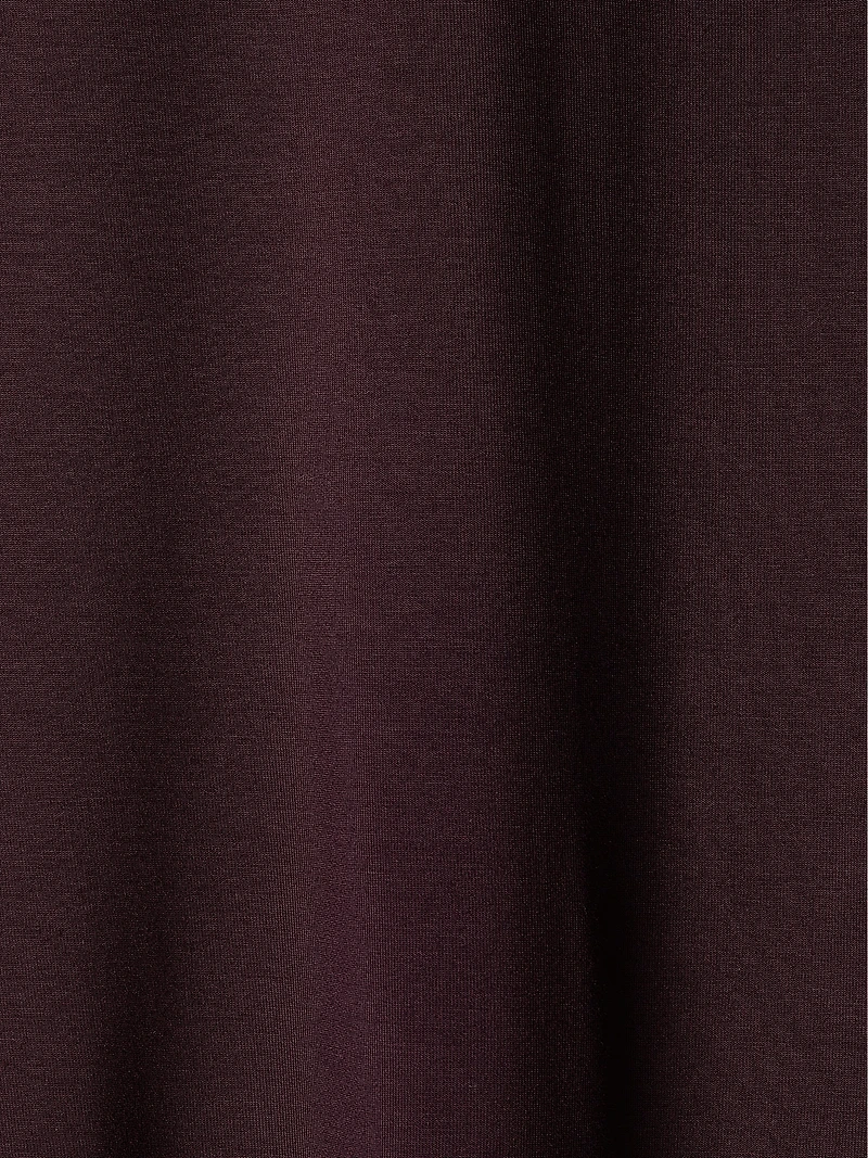 Long-Sleeve Mock-Neck Top