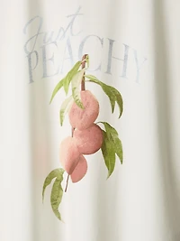 T-Shirt à Col Rond et Manches Très Courtes