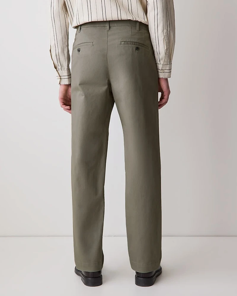 Pantalon Chino à Jambe Droite