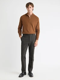 Pantalon Prince-de-Galles à Coupe Étroite