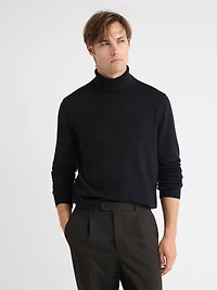 Long-Sleeve Turtleneck Sweater