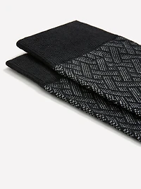 Bas Habillés à Motif Géométrique