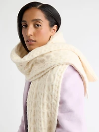 Foulard en Mailles Torsadées