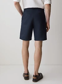 Linen-Blend Shorts