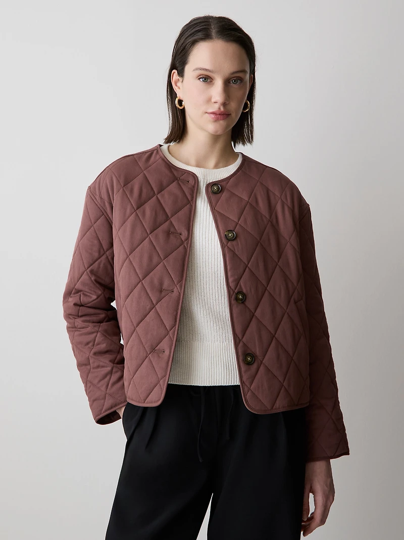 Boxy Quilted Jacket