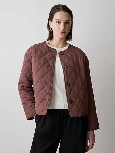 Boxy Quilted Jacket