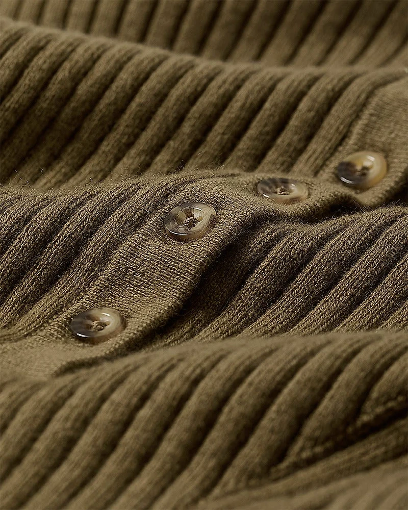 Pull Côtelé à Manches Longue