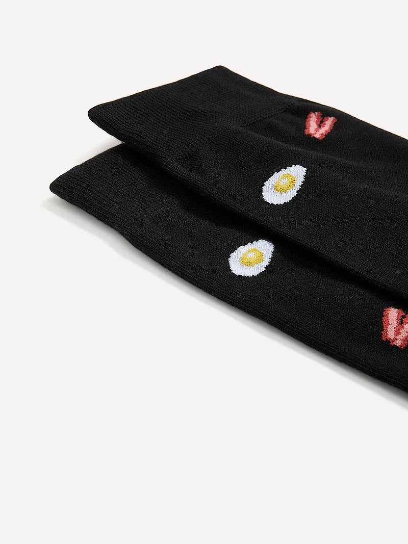 Bas avec Oeufs et Bacon