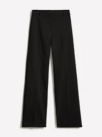 Pantalon Indispensable Signature à Jambe Large et Taille Haute