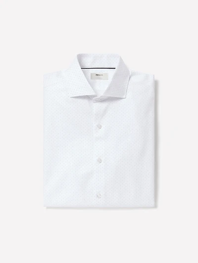 Chemise Habillée à Coupe Régulière Pois